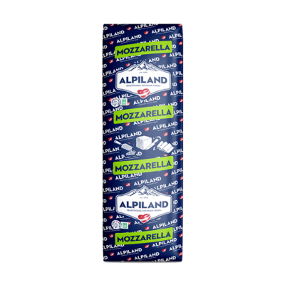 Mozzarella κοπής Alpiland μπαστούνι-φρατζόλα.
