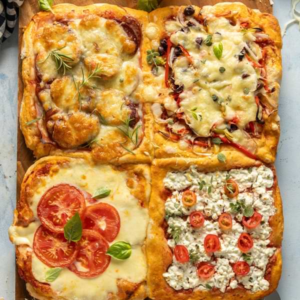 Pizza mosaic